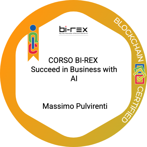 Corso BI-REX |  Succeed in Business with AI